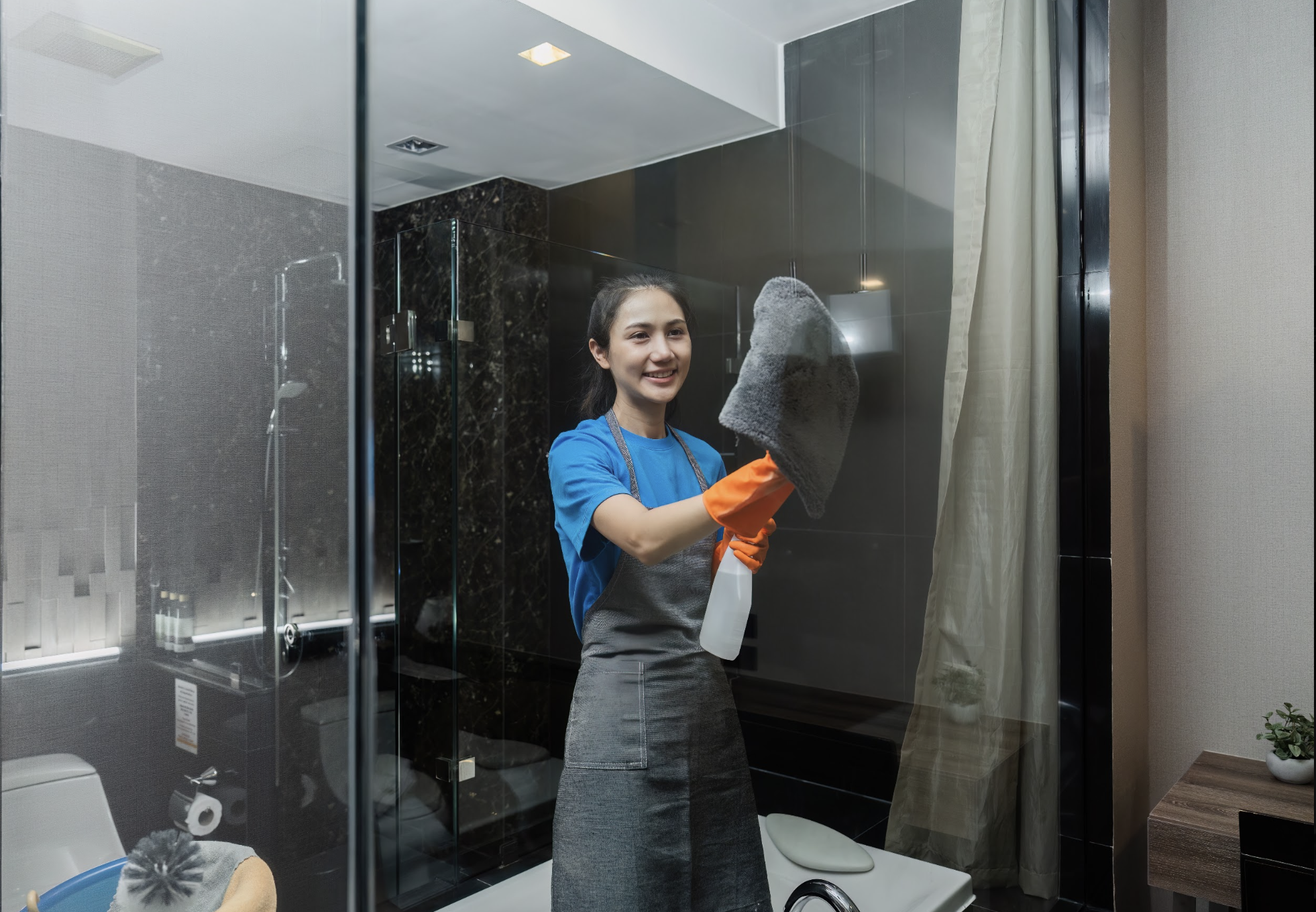 Lady In White House Cleaning providing professional residential cleaning services