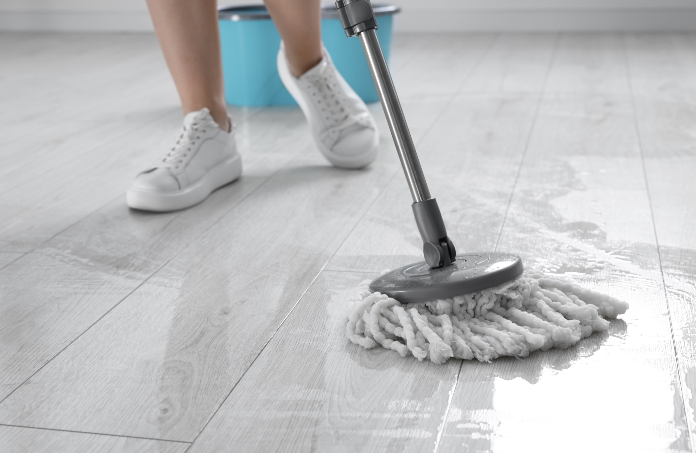 Lady In White professional housekeeper
